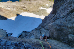John Relyea-Voss: Alpine Climbing on Triple Peak, summer 2023.