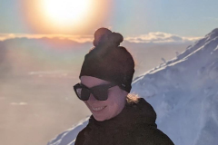 Kaiya O'Cheek: Grey Mountain, Yukon, Winter, 2023. 