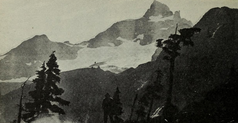 Elkhorn from the fly camp at timberline – H.O. Frind photo.