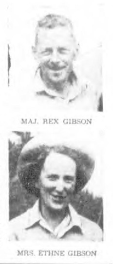 Maj. Rex Gibson, Mrs. Ethne Gibson
