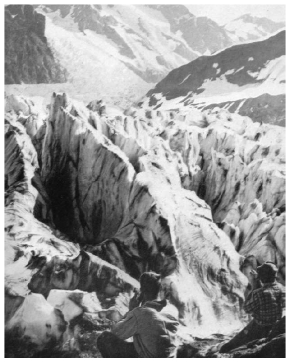 Above icefall on Mt. Fairweather – Fips Broda photo