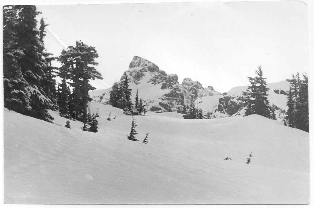 Looking towards Elkhorn 24 March 1968 – Alastair Watt photo.