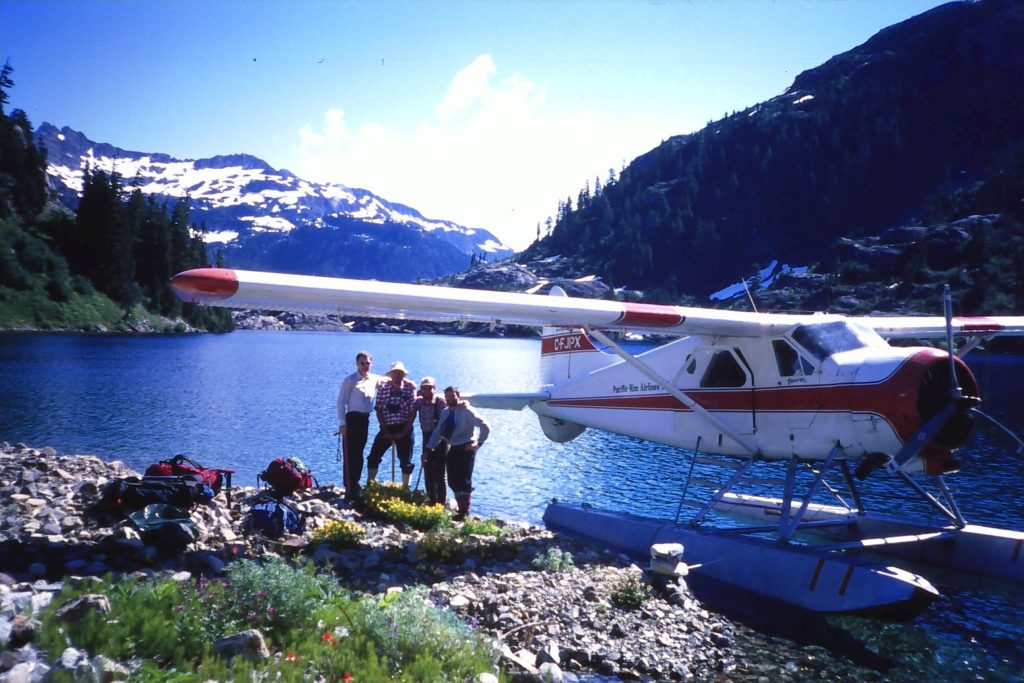 Chris Schreiber, Albert Hestler, Gary Allen and Brian Money at Della Lake 1987 – Chris Schreiber photo.