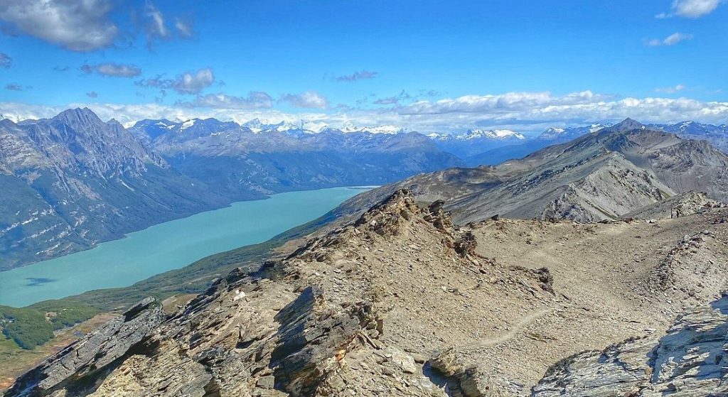 Stock photo from the summit of Cerro Guanaco.