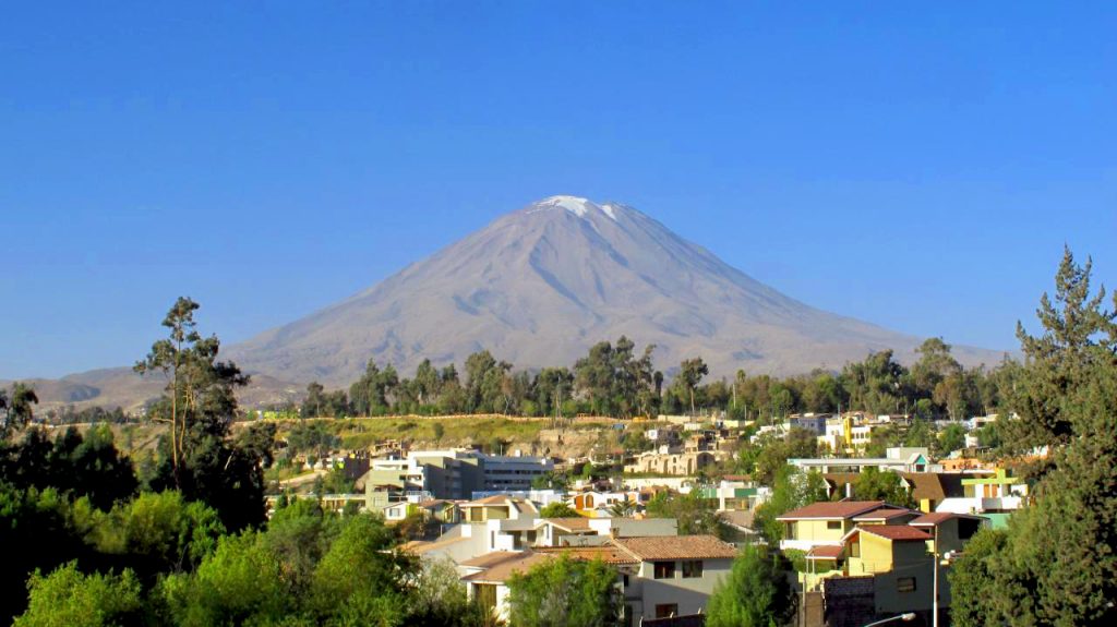 Volcan El Misti from Arequipa.