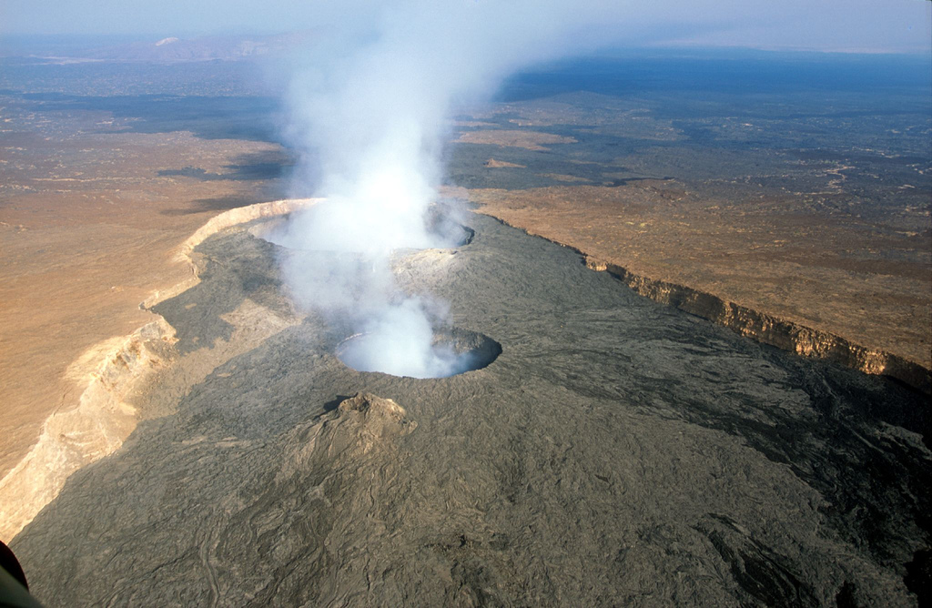 One of the most active volcanos in Ethiopia is Erta Ale.