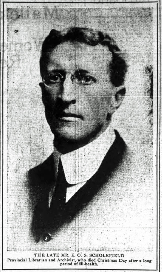 Ethelbert Olaf Stuart Scholefield