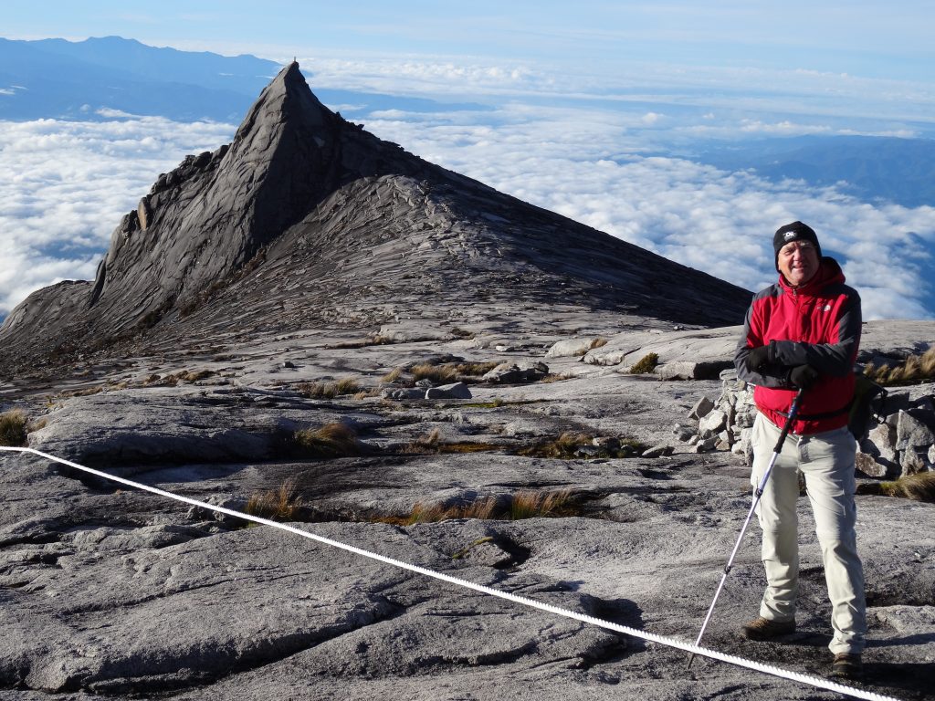 Graham Maddocks on Mt. Kinabalu 2014 – Graham Maddocks photo.