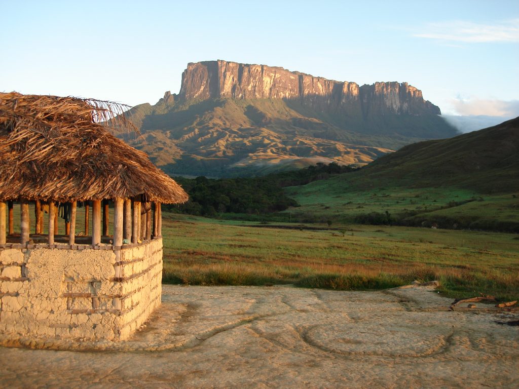 Mt. Roraima in Venezuela 2006 – Graham Maddocks photo.