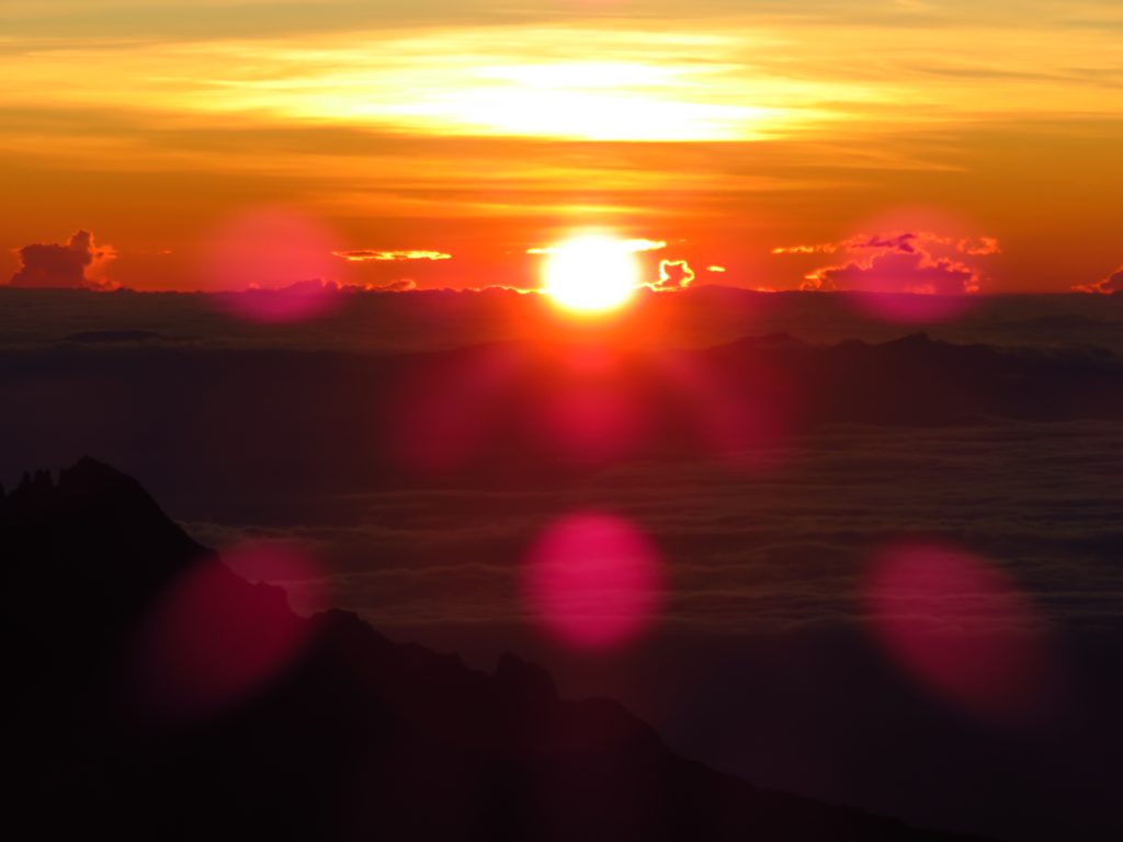 Sunrise at Stella Point on Mt. Kilimanjaro 2014 – Liz Williams photo.