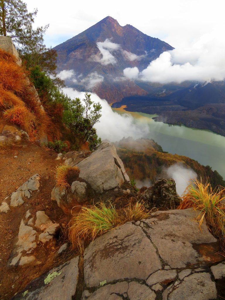 Mt. Rinjani on the island of Lombok, Indonesia – Liz Williams photo.