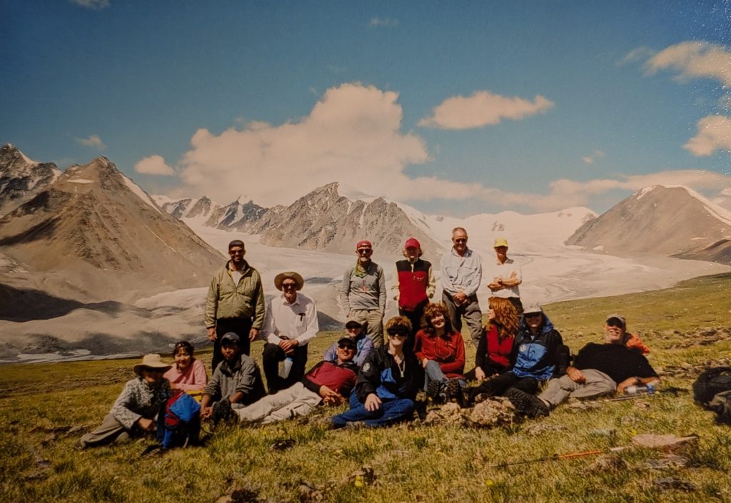 ACC party in the High Altai Mountains of Mongolia 2006 – Mike Hubbard photo.