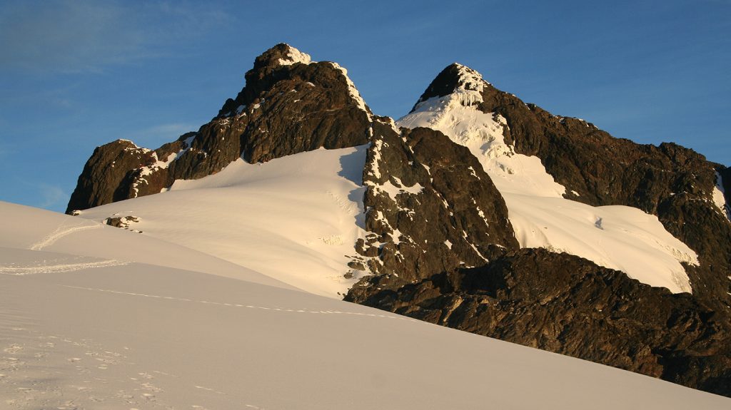 Margarita Peak in the Rwenzori Mountains of Uganda.