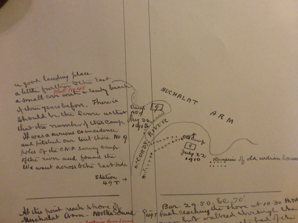 Notes from expedition 1913