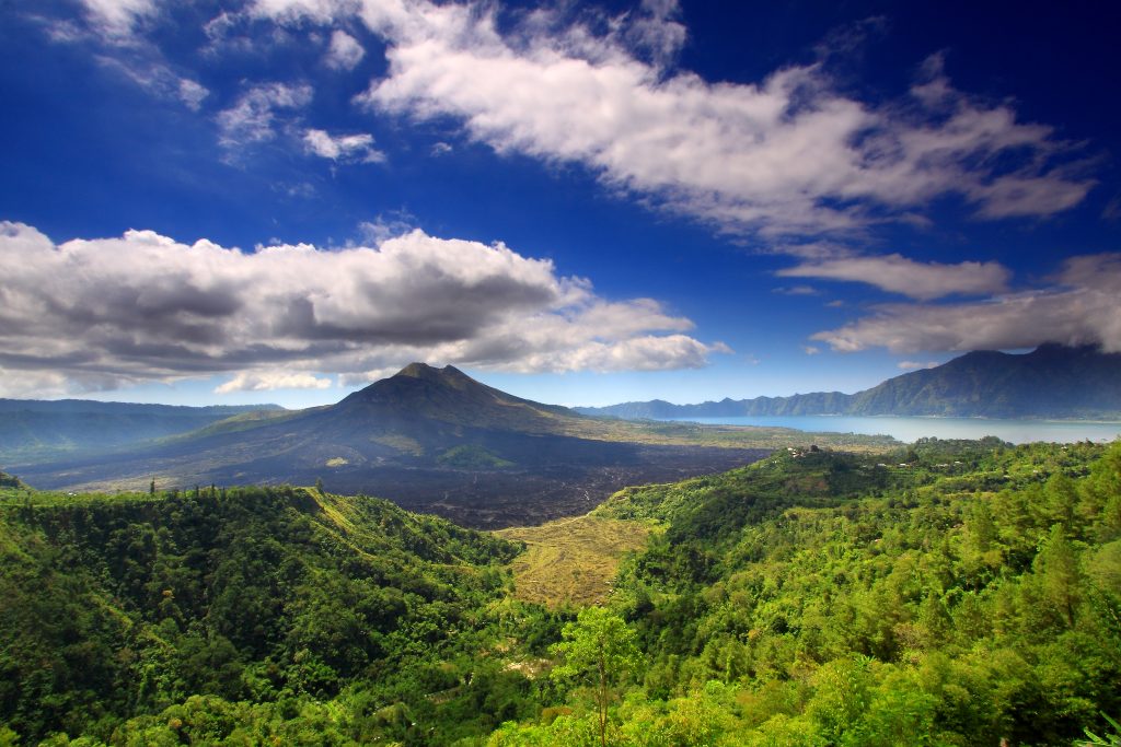 Mt. Batur on Bali, Indonesia.