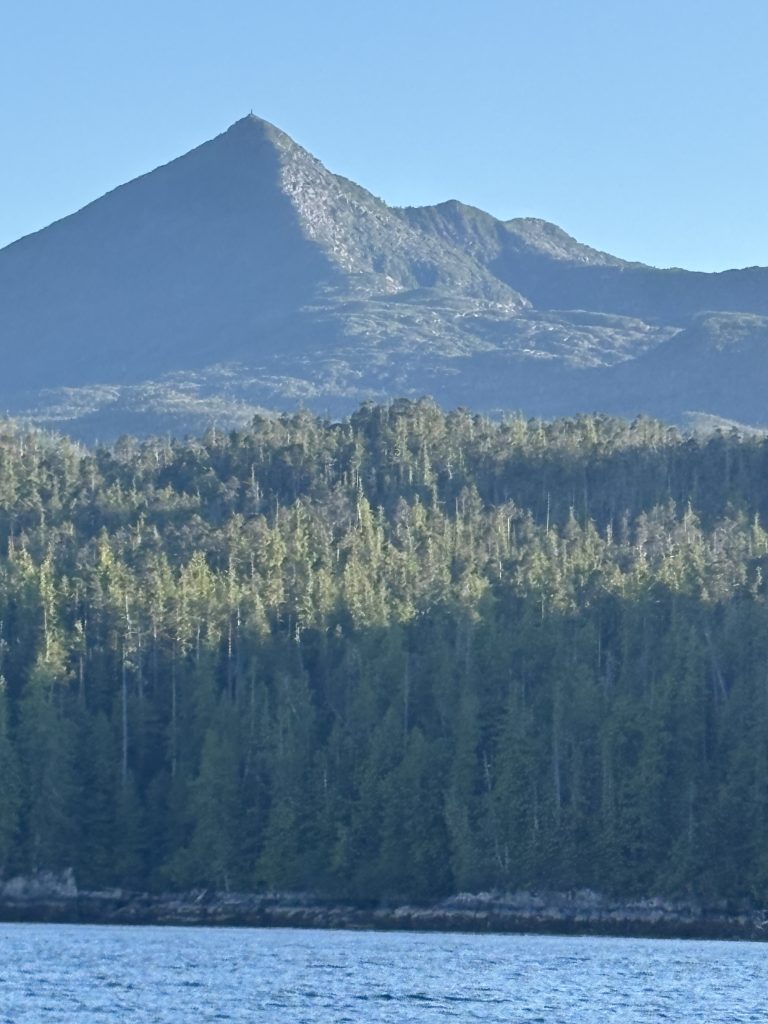 Mount Buxton from Fitz Hugh Channel – Valerie Wootton photo.