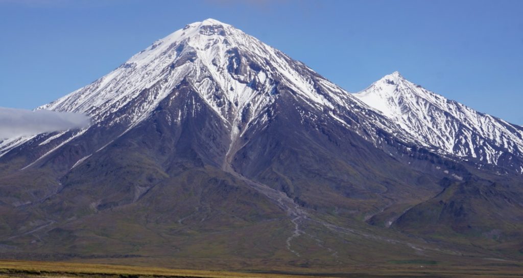 Mt. Zimina on the Kamchatka Peninsula.