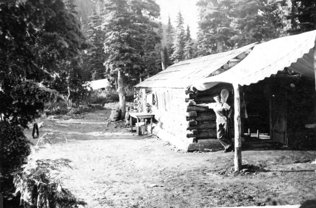 Croteau’s Camp 1939 – Ruth Masters photo.