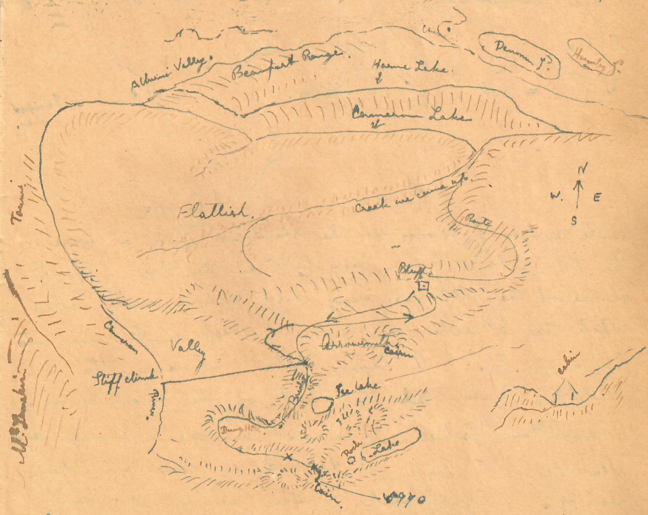 Stanley Baynes, Map 1