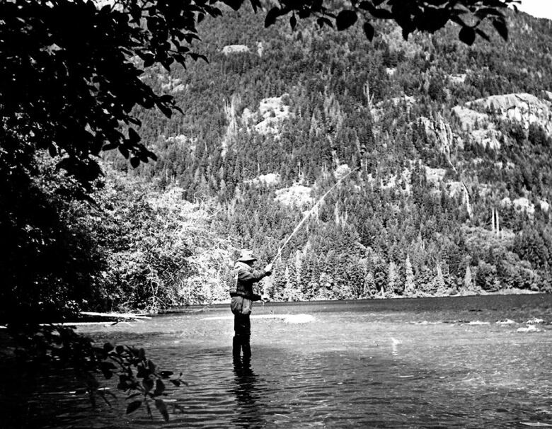 William Reid fly fishing – William Reid photo.