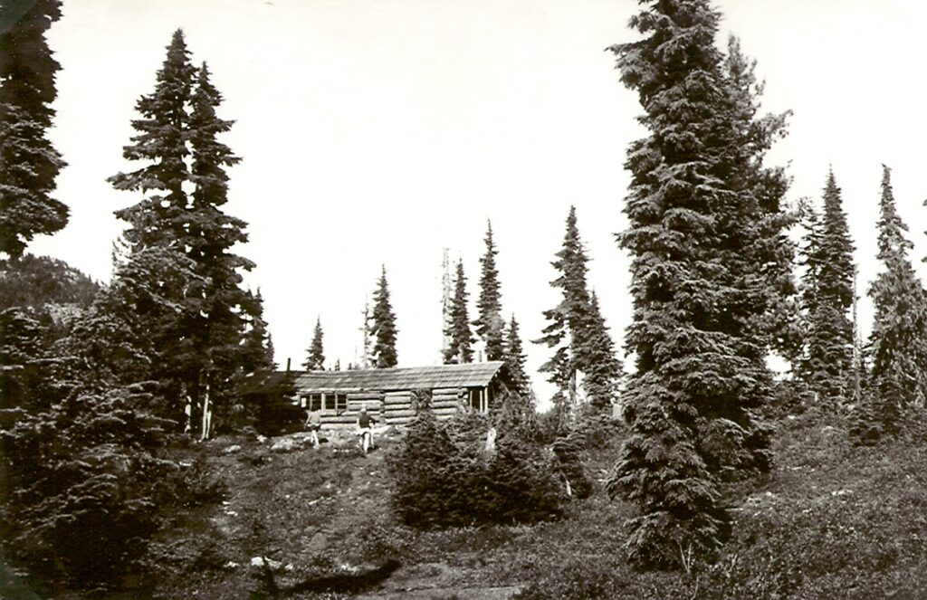 Scenes of the Mt. Becher cabin 1930’s